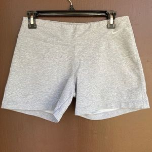 Grey Nike sport shorts - women’s, Nike FITDRY